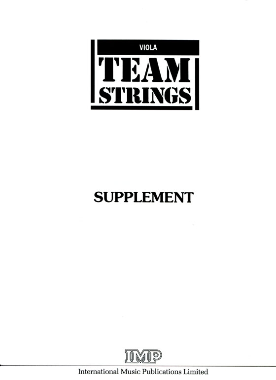 Team Strings for Viola 【CD+樂譜】