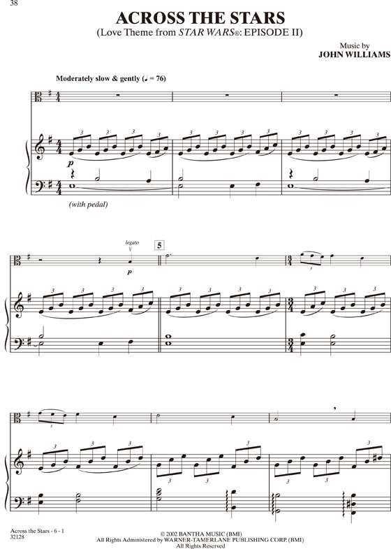 Star Wars : A Musical Journey Episodes Ⅰ-Ⅵ 【CD+樂譜】Instrumental Solos , Viola , Level 2-3 Star Wars : A Musical Journey Episodes Ⅰ-Ⅵ 【CD+樂譜】Instrumental Solos , Viola , Level 2-3