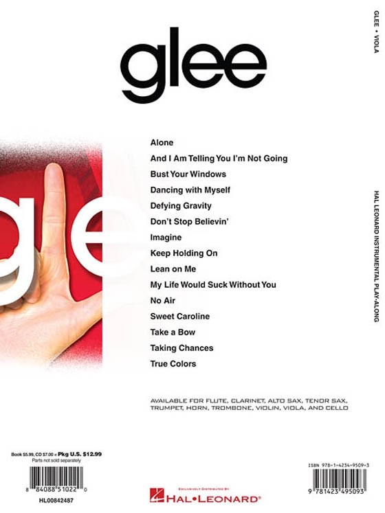 Glee for Viola【CD+樂譜】