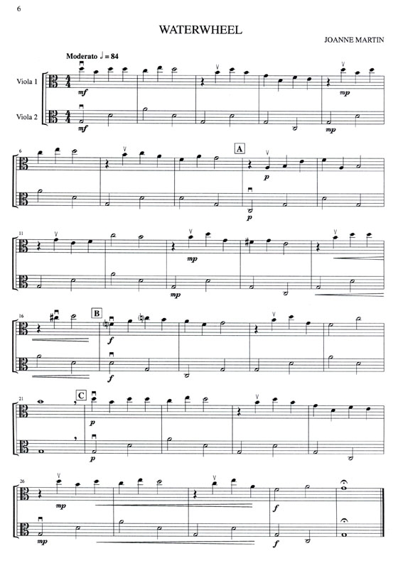 Viola fest【For Viola Trio or Quartet / For Violin and Viola Ensemble】 Vol. 1