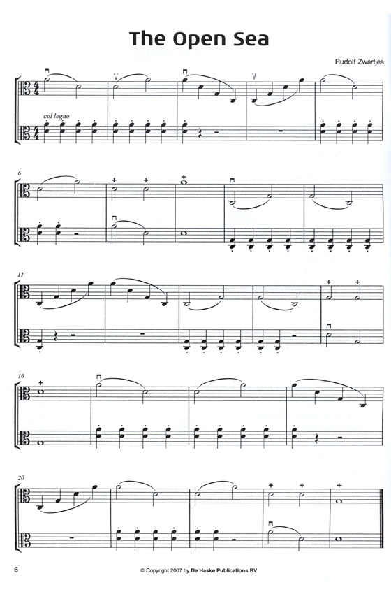 Starter Duets for【Viola】Position 1