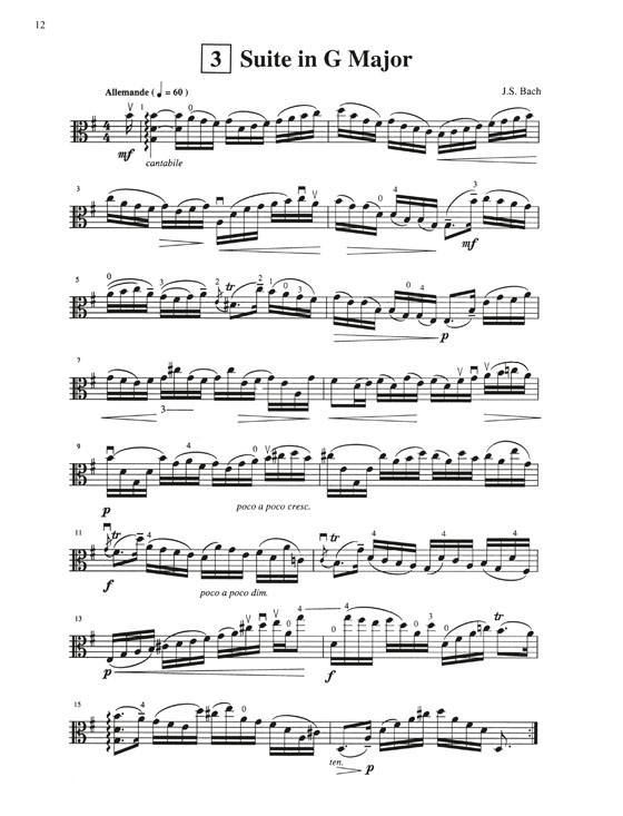 Suzuki Viola School Volume【6】Viola Part