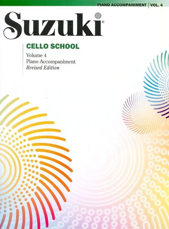 Suzuki Cello School Volume【4】Piano Accompaniments
