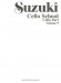 Suzuki Cello School Volume【9】Cello Part and Piano Accompaniments