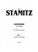 Karl Stamitz【Concerto in D Major, Op. 1】for Viola and Piano Karl Stamitz【Concerto in D Major, Op. 1】for Viola and Piano