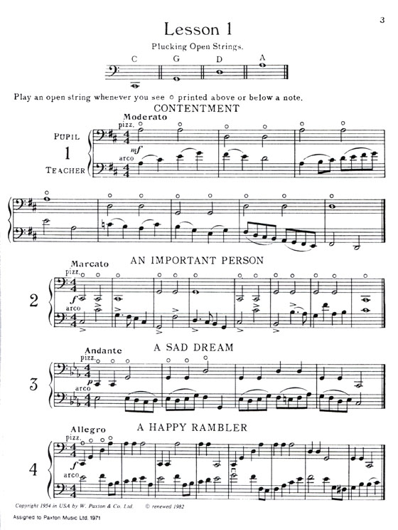 The First-Year Violoncello Method