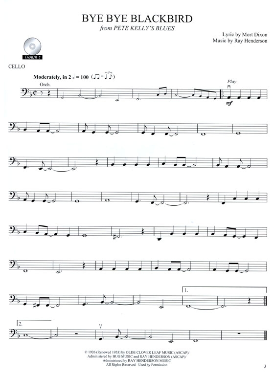 American Standards For Cello【CD+樂譜】 American Standards For Cello【CD+樂譜】