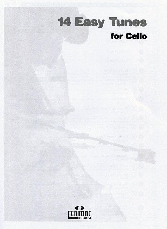 14 Easy Tunes for Cello【CD+樂譜】