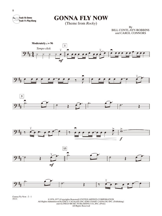 Class Movie Instrumental Solos【CD+樂譜】 for Cello/Piano Accompaniment Level 2-3