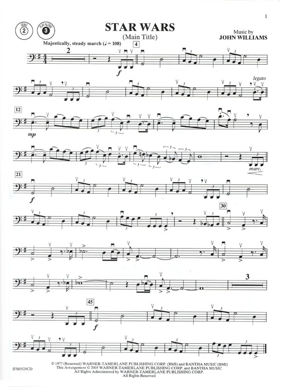 Star Wars Episodes I, II & III 【CD+樂譜】Cello/Piano Accompaniment, Level 2-3 Star Wars Episodes I, II & III 【CD+樂譜】Cello/Piano Accompaniment, Level 2-3