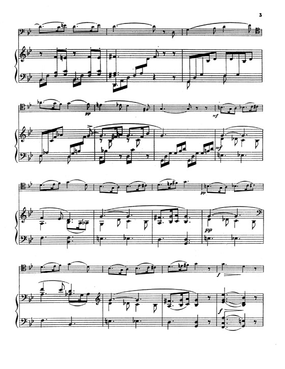 Fauré【Sicilienne Opus 78】for Cello or Violin and Piano