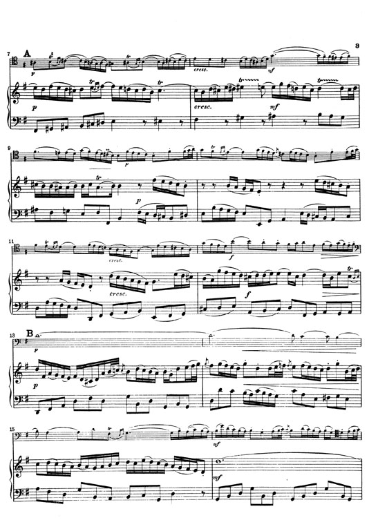 J. S. Bach【Three Sonatas BWV 1027 - 1029】for Cello and Piano