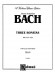 J. S. Bach【Three Sonatas BWV 1027 - 1029】for Cello and Piano