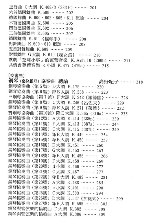 名曲解說珍藏版【13】莫札特Ｉ