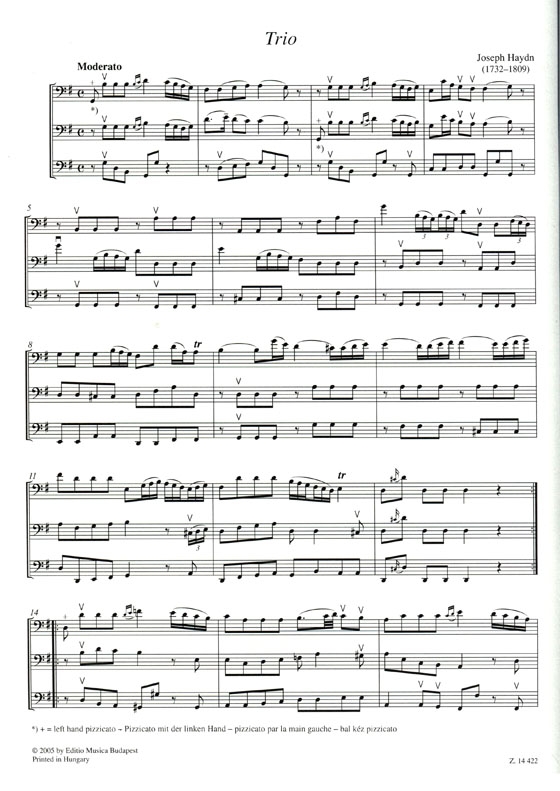 Chamber Music for Violoncellos【Volume 4】Score and parts