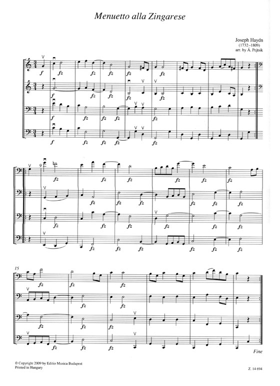 Chamber Music for Violoncellos【Volume 10】Score and parts