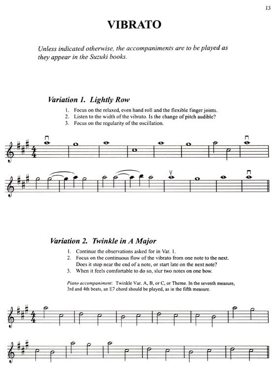 77 Variations on Suzuki Melodies【Technique Builders】for Violin