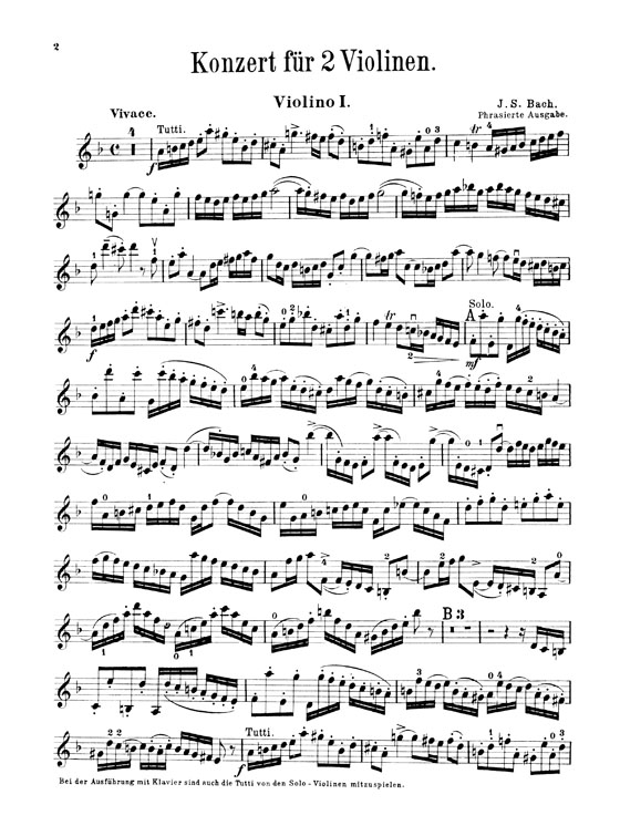 J.S. Bach【Double Concerto in D Minor】for Two Violins and Piano , BWV 1043