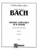 J.S. Bach【Double Concerto in D Minor】for Two Violins and Piano , BWV 1043