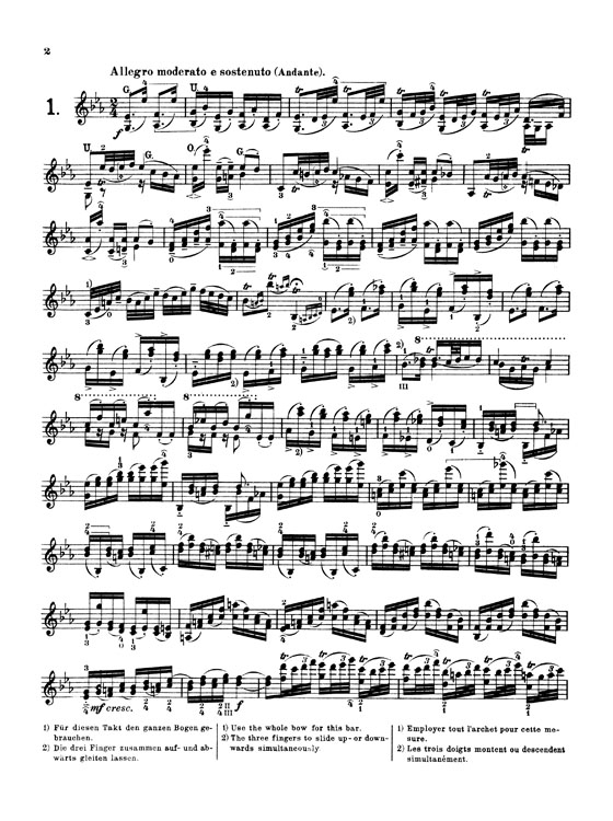 Gaviniés【24 Etudes】for Violin