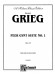 Grieg【Peer Gynt Suite No.1, Opus 46】for Violin and Piano