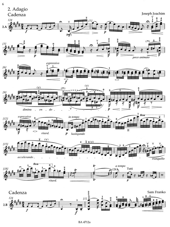 Mozart【Concerto in A major】for Violin and Orchestra , No. 5 KV 219
