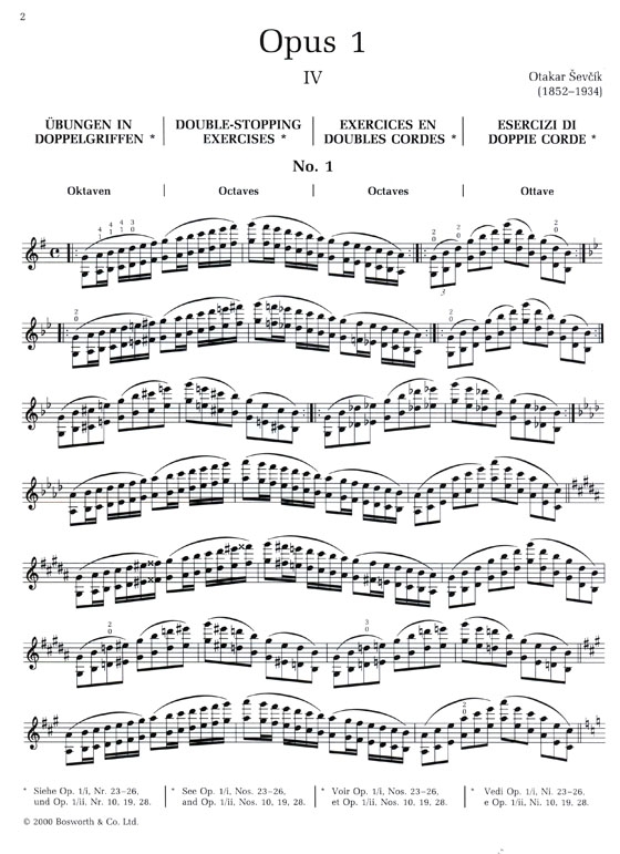 Sevcik Violin Studies【Op. 1 , Part 4】School of Violin Technique