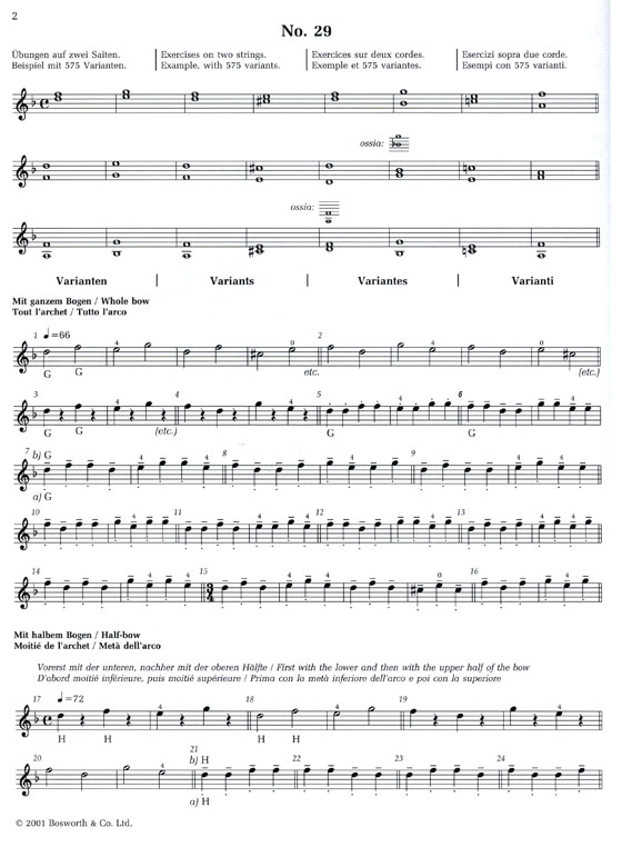 Sevcik Violin Studies【Op. 2 , Part 3】School of Bowing Technique Sevcik Violin Studies【Op. 2 , Part 3】School of Bowing Technique