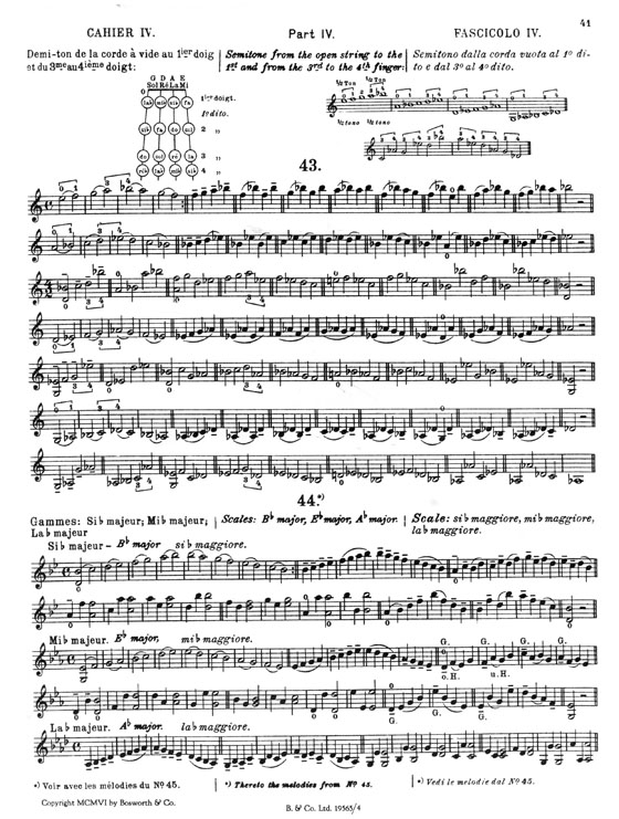 Sevcik Violin Studies【Op. 6 , Part 4】Violin Method For Beginners
