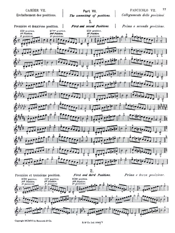 Sevcik Violin Studies【Op. 6 , Part 7】Violin Method For Beginners