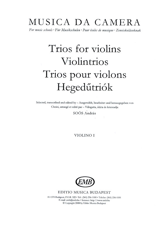 Trios for Violins