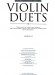 Violin Duets