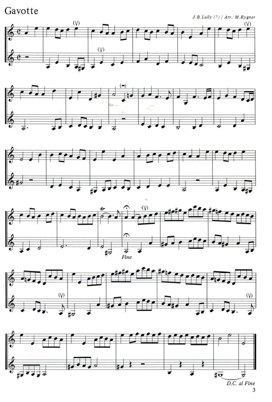 Fun for 2 Violins【Volume 3】