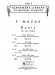 Mazas【Twelve Little Duets , Op.38 】 for Two Violins , Book Ⅱ