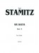 Karl Stamitz【Six Duets , Opus 19】for Violin and Cello