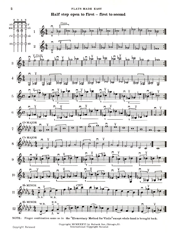 Rubank【Intermediate Method】for Violin