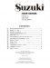 Suzuki Bass School 【Volume 3】 Bass Part, Revised Edition Suzuki Bass School 【Volume 3】 Bass Part, Revised Edition