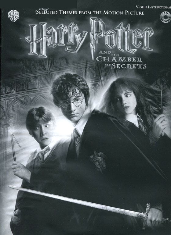 Harry Potter and The Chamber of Secrets【CD+樂譜】Violin/Piano Accompaniment , Selected Themes from the Motion Picture