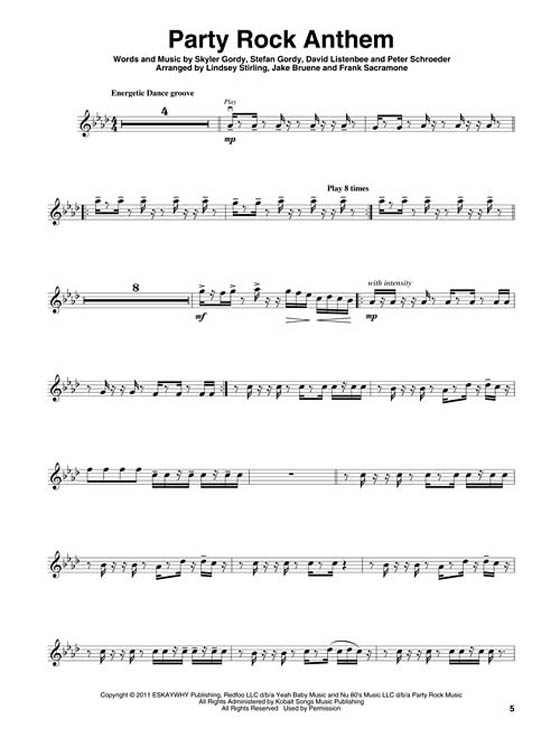 Lindsey Stirling【CD+樂譜】 for Violin , Vol. 35