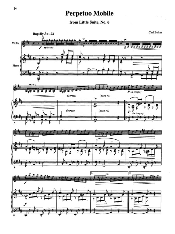 Solos for Young Violinists Volume【3】Violin Part and Piano Part