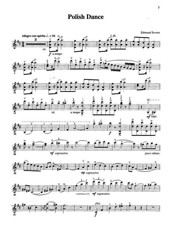 Solos for Young Violinists Volume【4】Violin Part and Piano Part