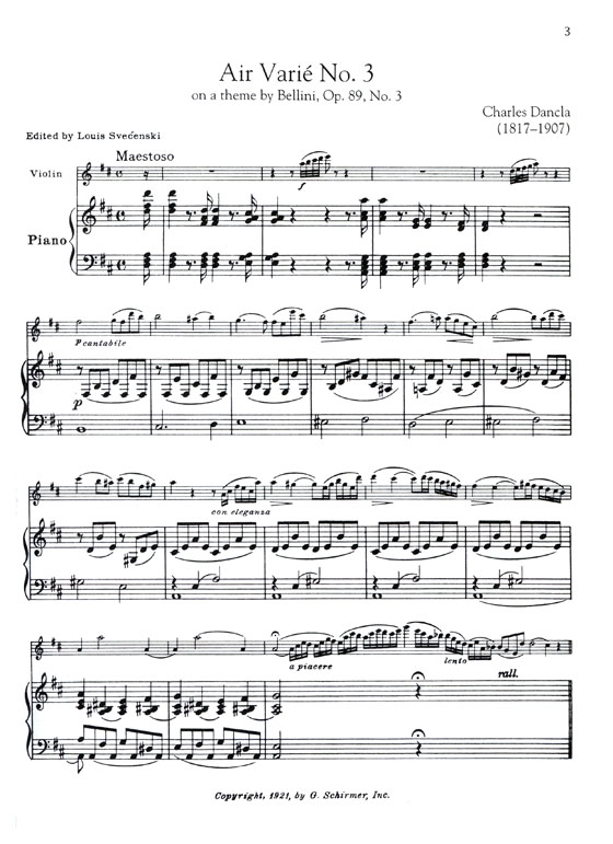 Violin Classics【Intermediate Level】for Violin and Piano