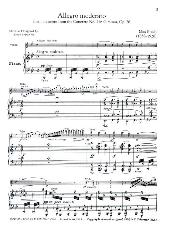 Violin Classics【Advanced Level】for Violin and Piano