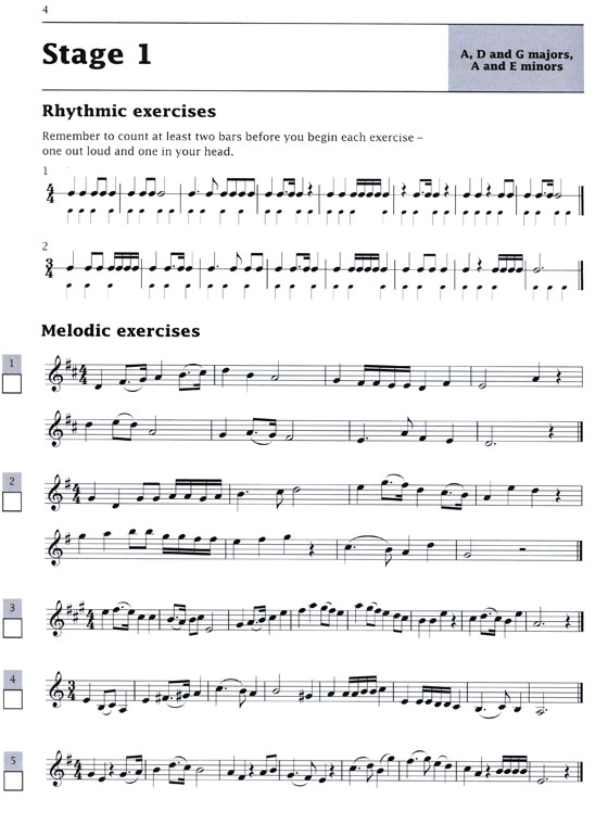 Improve your sight-reading!【Violin , Level 4】Early intermediate , New Edition