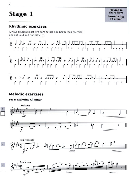 Improve your sight-reading!【Violin , Level 6】Late intermediate , New Edition