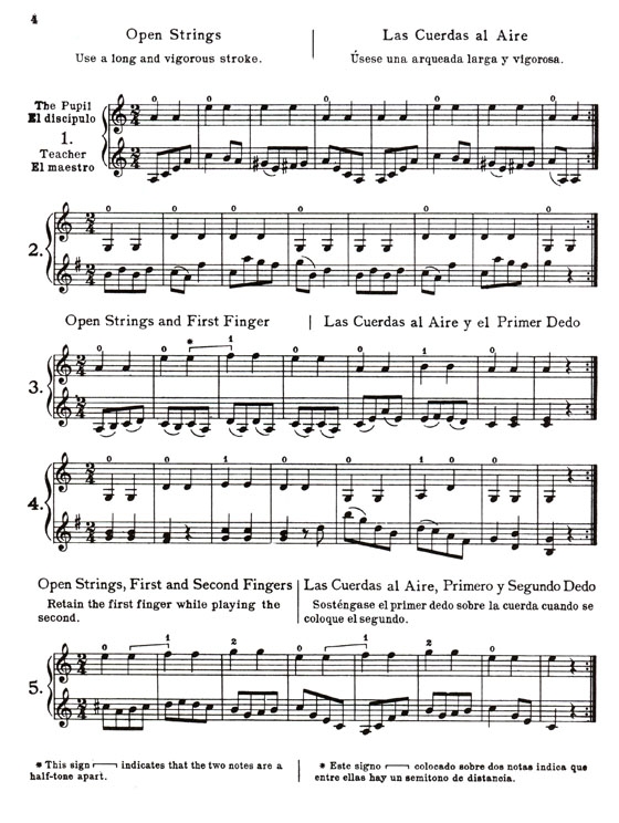 Wohlfahrt【Easiest Elementary Method】for Beginners on the Violin , Op. 38