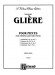 Gliere【Four Pieces】for String Bass and Piano