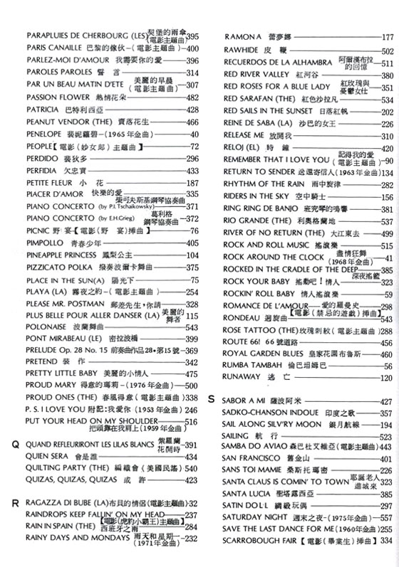 世界流行歌曲大全【五線譜改訂版】The Worls's Greatest Popular Songs , Professional use 世界流行歌曲大全【五線譜改訂版】The Worls's Greatest Popular Songs , Professional use