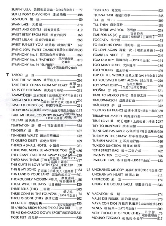 世界流行歌曲大全【五線譜改訂版】The Worls's Greatest Popular Songs , Professional use 世界流行歌曲大全【五線譜改訂版】The Worls's Greatest Popular Songs , Professional use