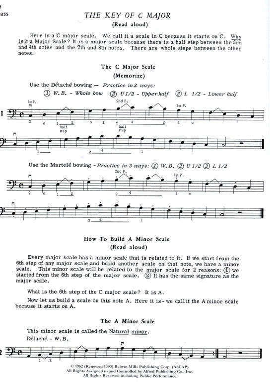 Scales for Strings【Book Two】 String Bass Scales for Strings【Book Two】 String Bass